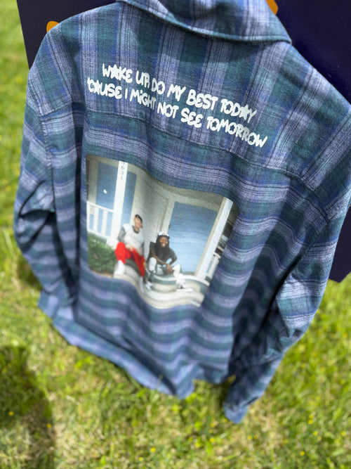 Upthrift MGK & Wiz Flannel Size XL