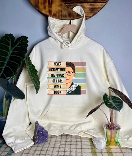 Girl With A Book Gildan Tops