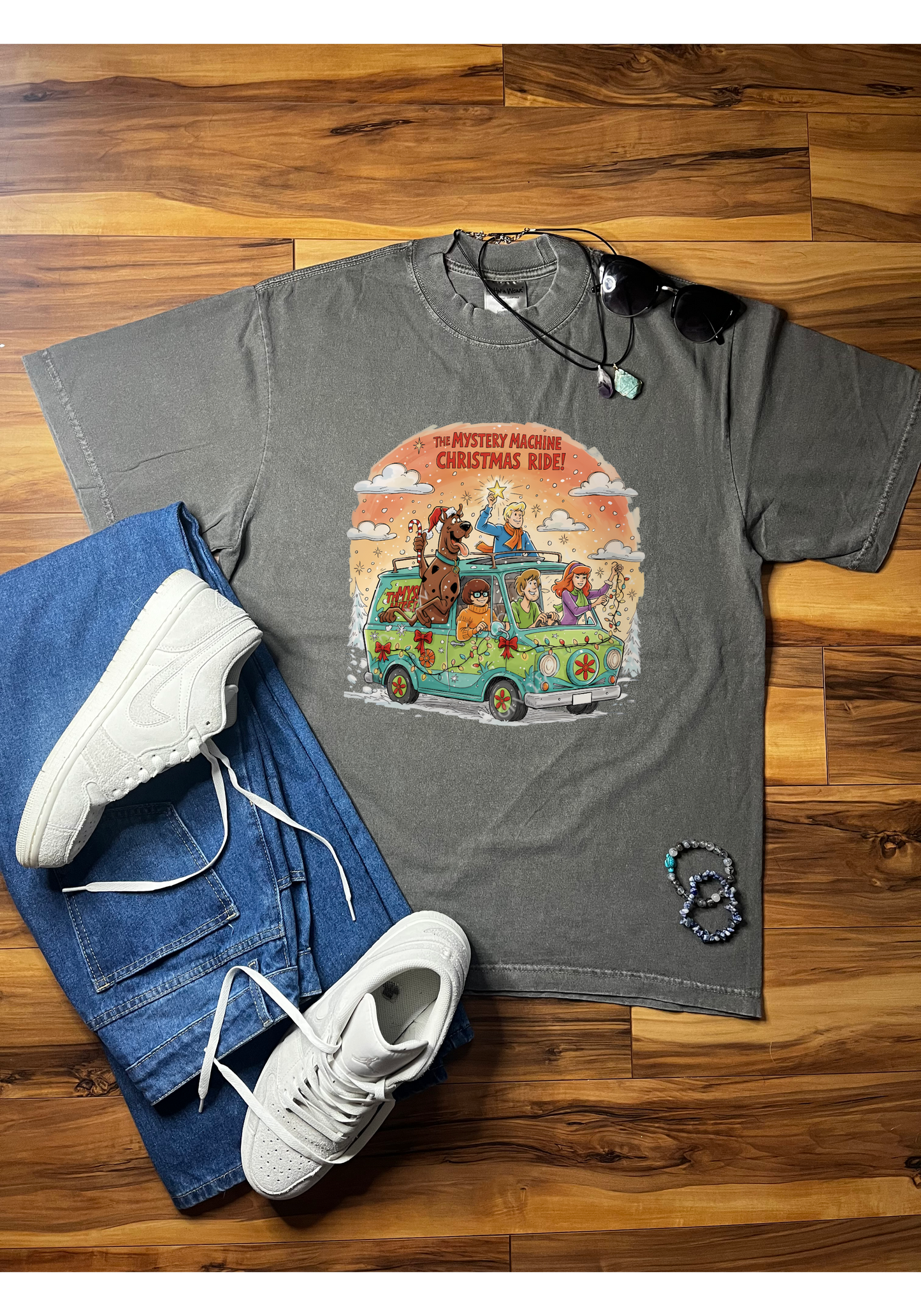 Scooby Christmas Shaka Wear Tee