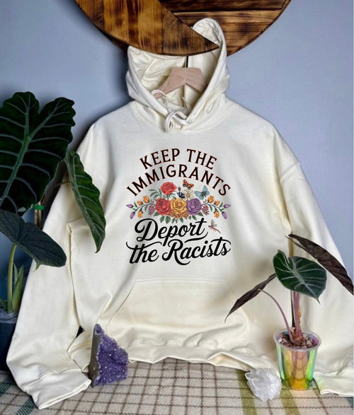 Deport The Racists Gildan Tops