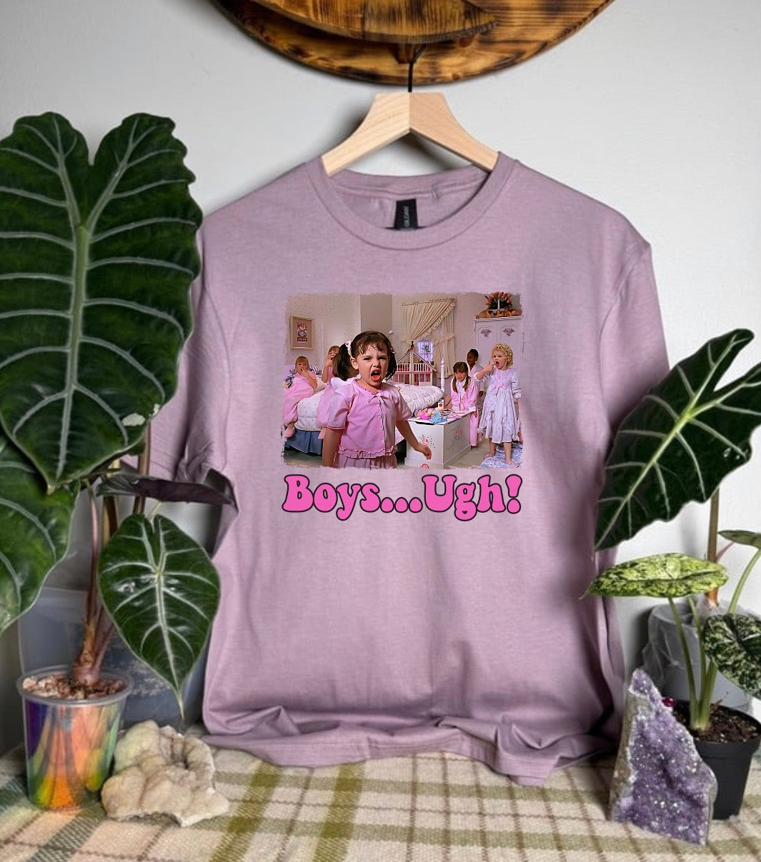 Boys…Ugh Gildan Tops