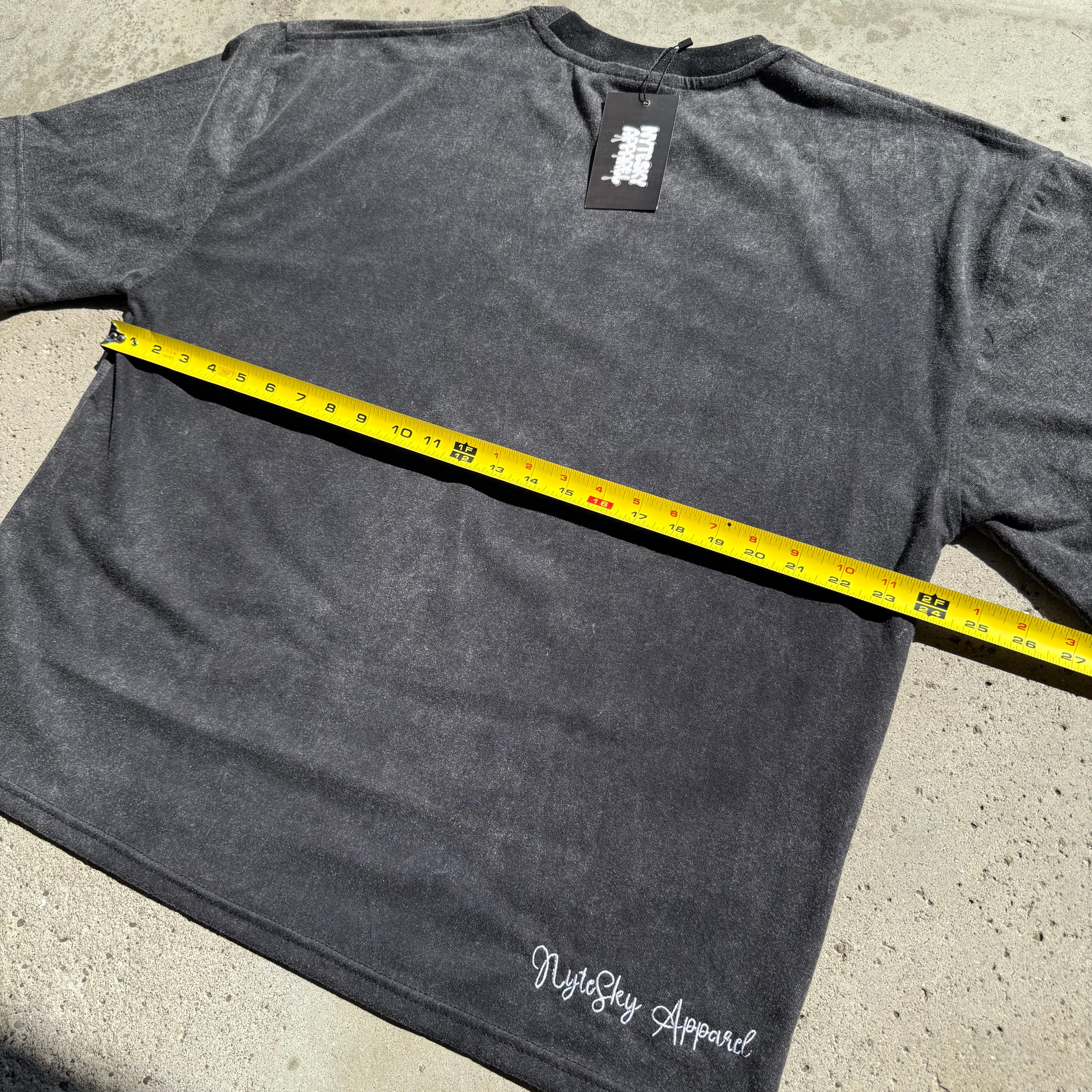 I’m Fine Help Me NSA Black Tee Size L