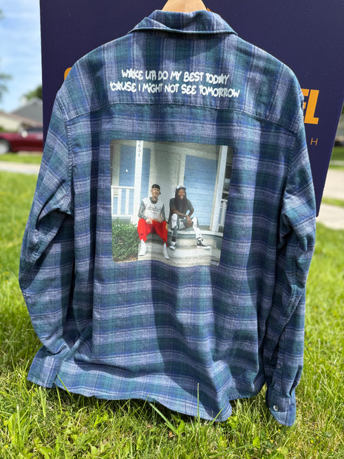 Upthrift MGK & Wiz Flannel Size XL