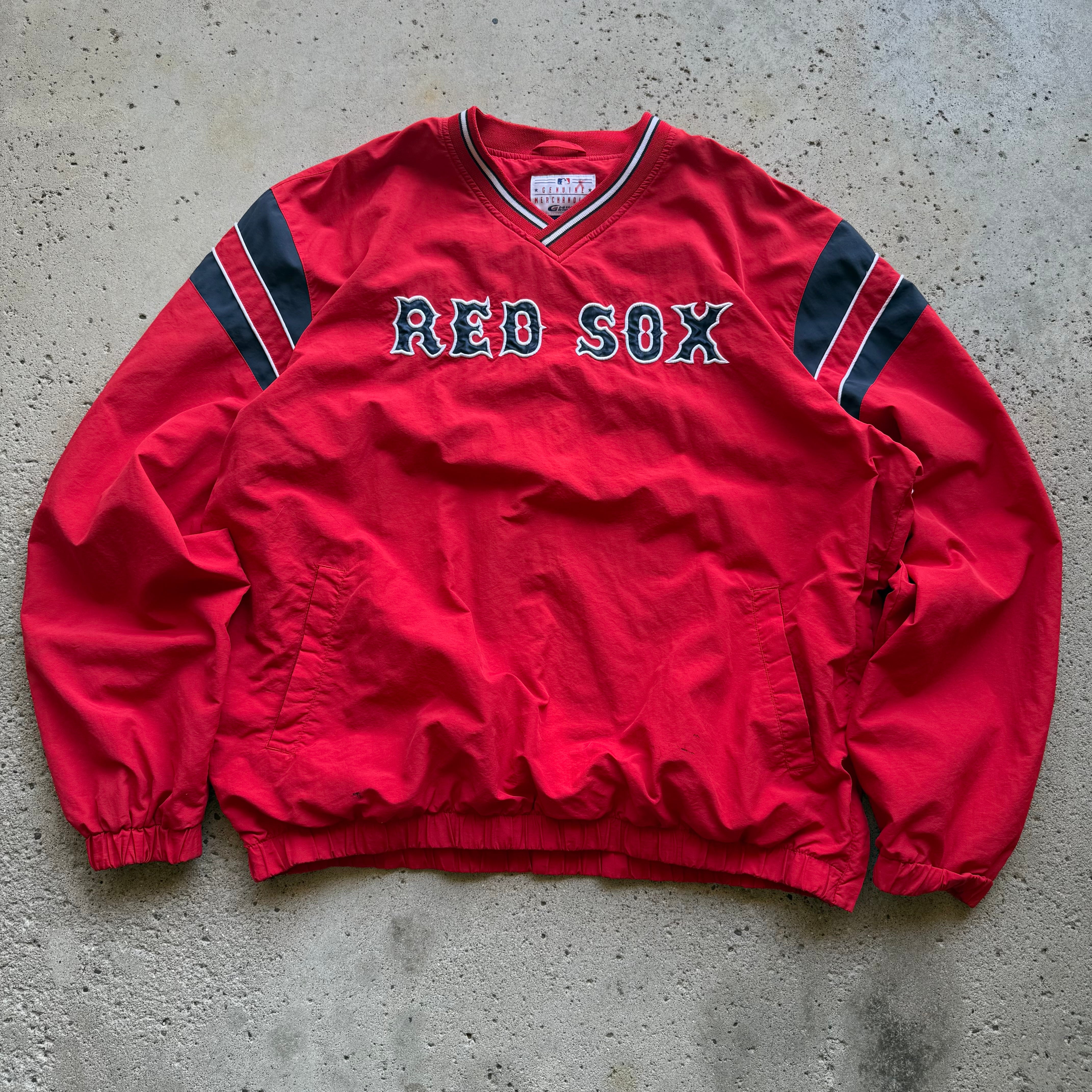 Vintage Red Sox Windbreaker Size XL