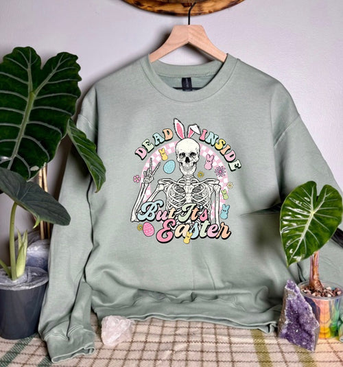 Dead Inside But It’s Easter Gildan Tops