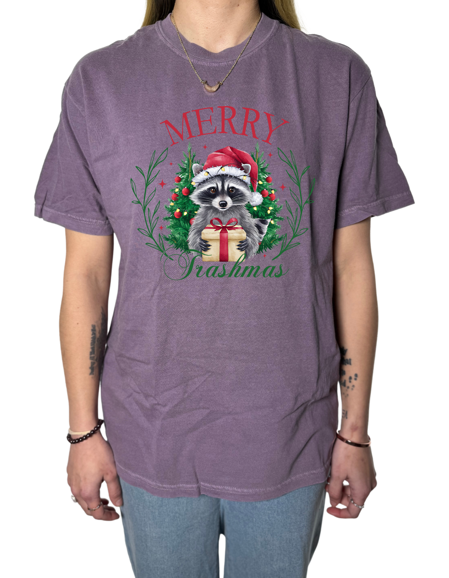 Merry Trashmas Comfort Colors Tee