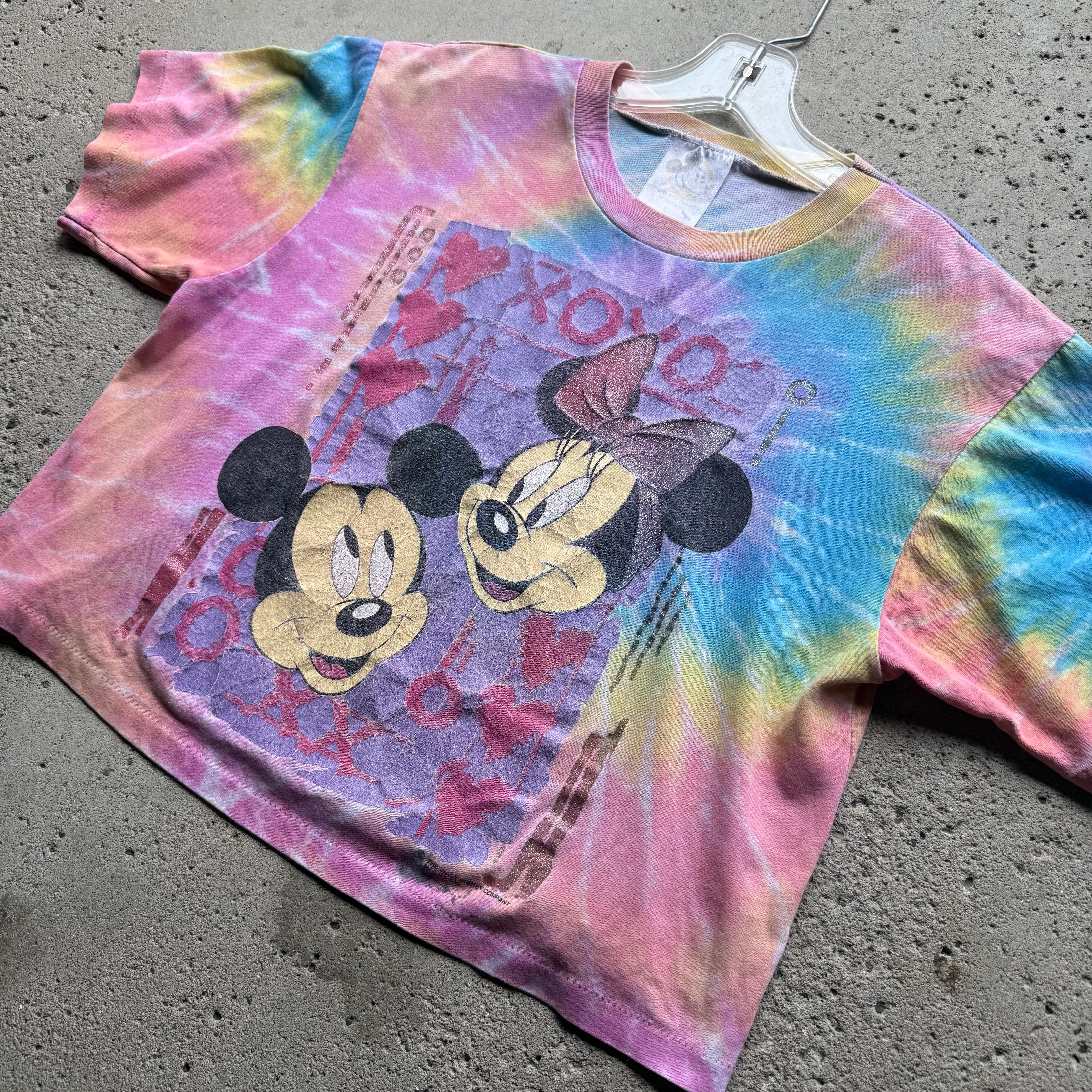 Vintage 90s Disney Size L Crop Top