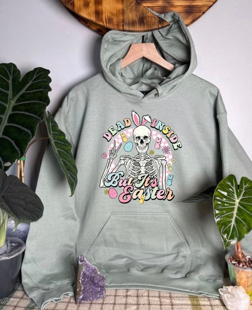 Dead Inside But It’s Easter Gildan Tops