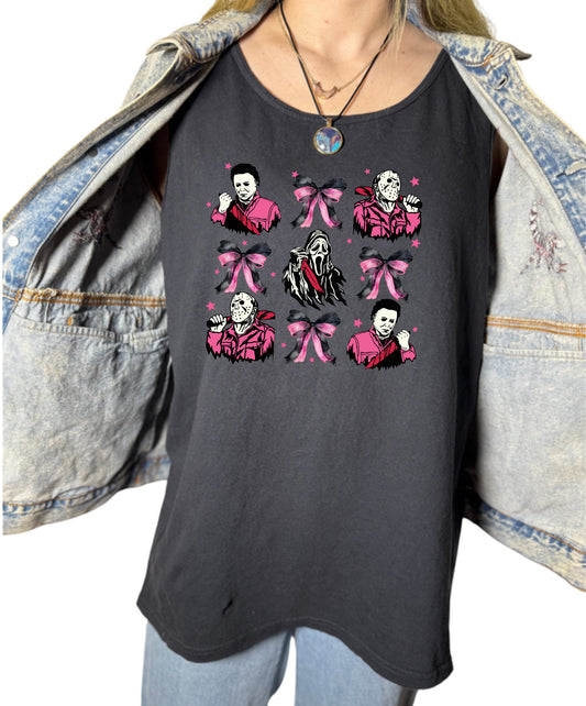 Pink Halloween Tank