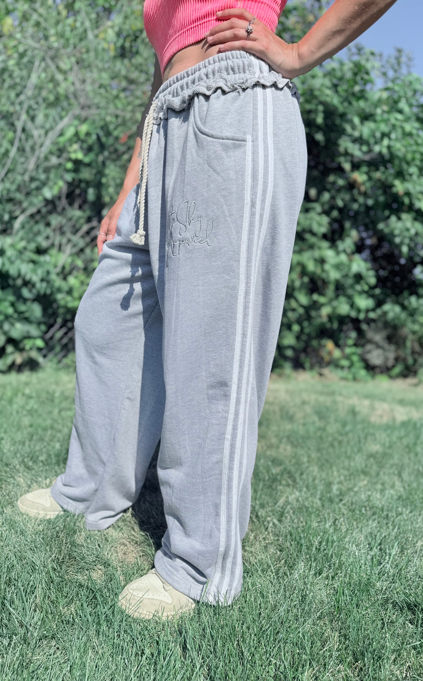 NyteSky 7 Striped Sweatpants