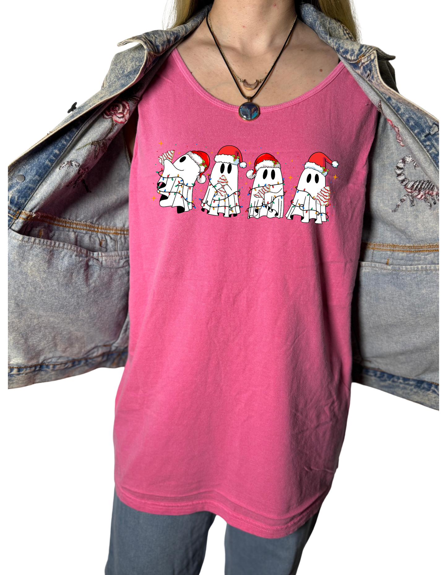 Christmas Cakes & Ghosties Tank