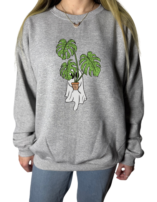 Monstera Ghostie Gildan Tops