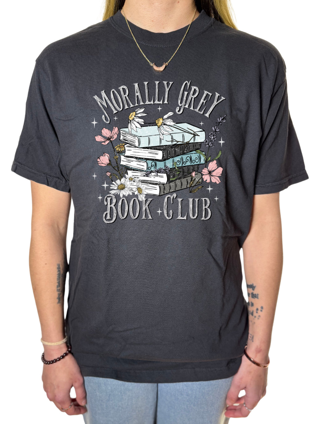 Morally Grey Comfort Colors Tee