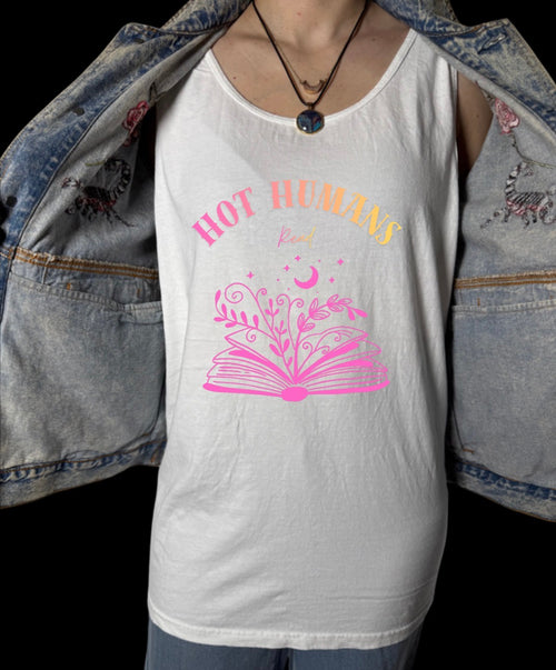 Hot Humans Read Tank