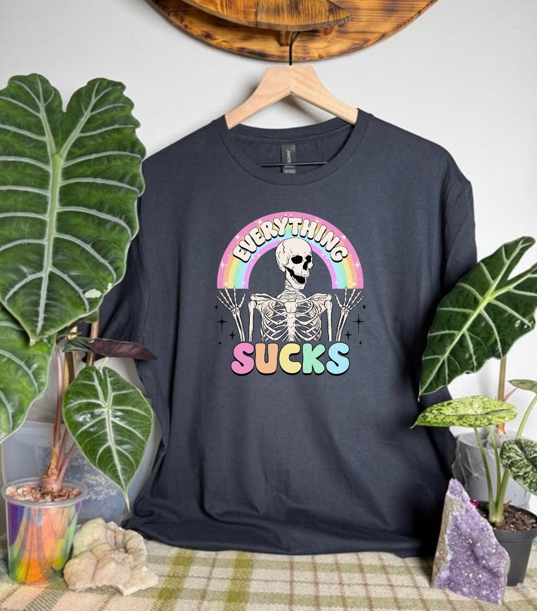 Everything Sucks Gildan Tops
