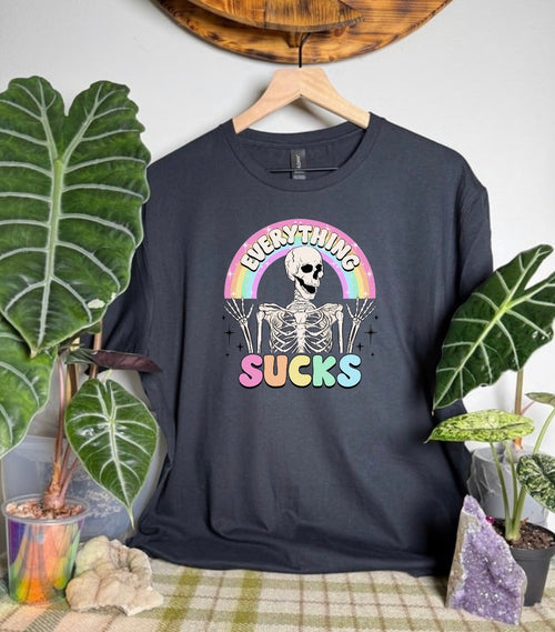 Everything Sucks Gildan Tops