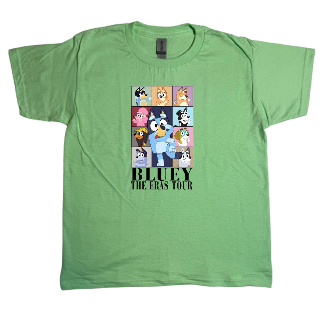 Blue Dog Tour Youth Gildan Tops