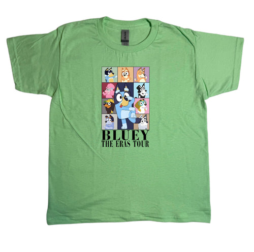 Blue Dog Tour Youth Gildan Tops
