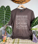 Bookish Tropes Gildan Tops