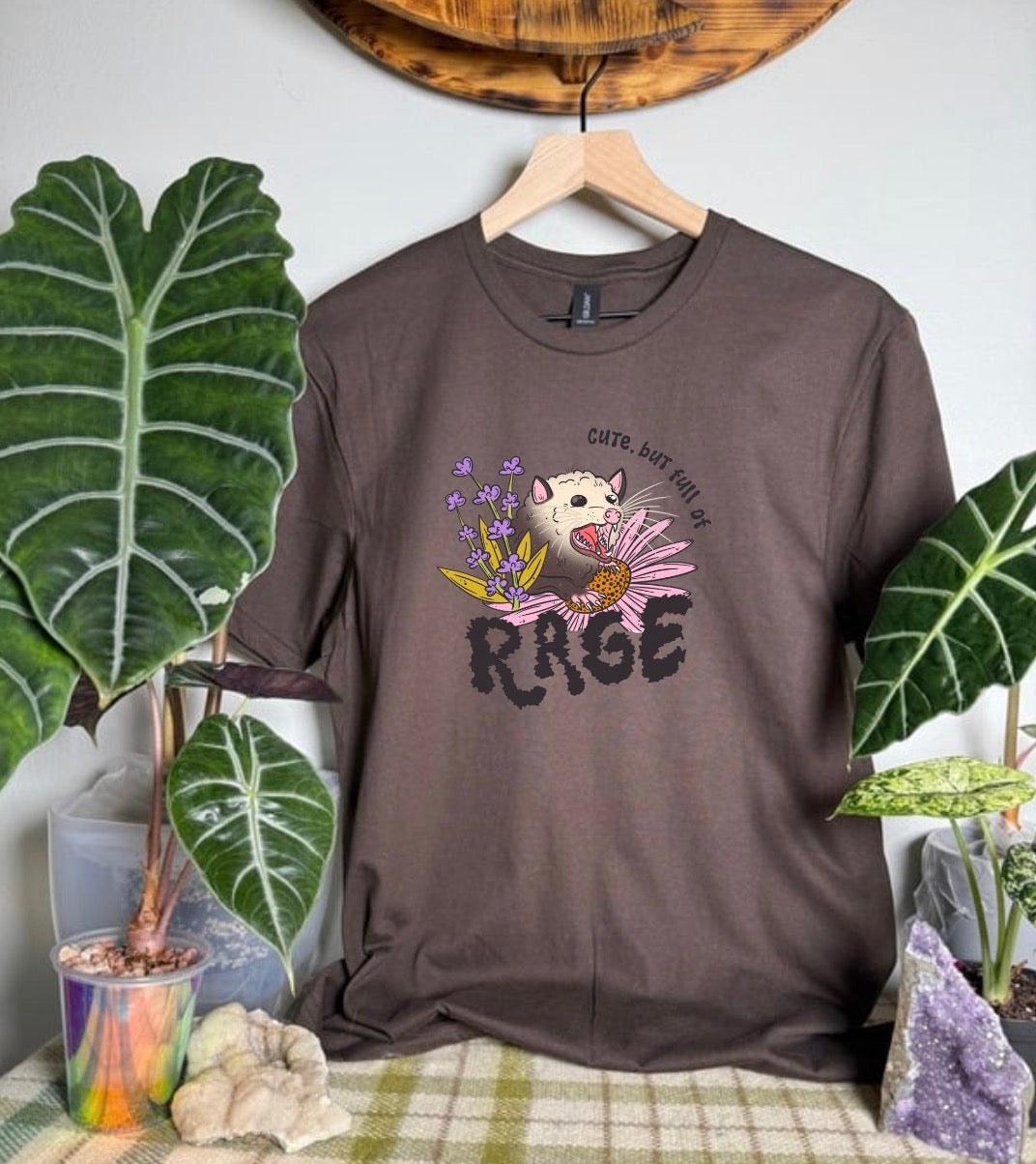 Cute But Full Of Rage Gildan Tops