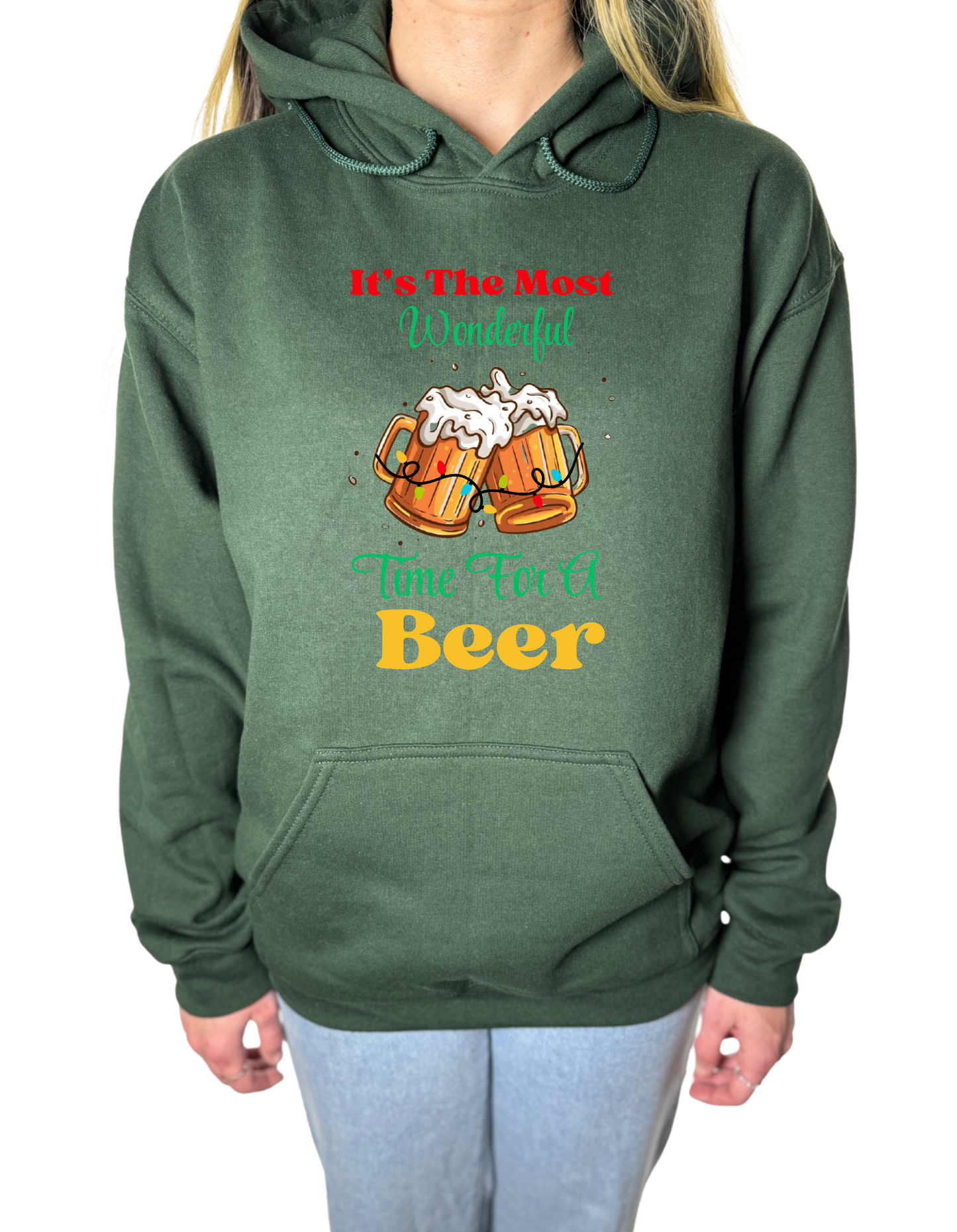 Wonderful Time For A Beer Gildan Tops