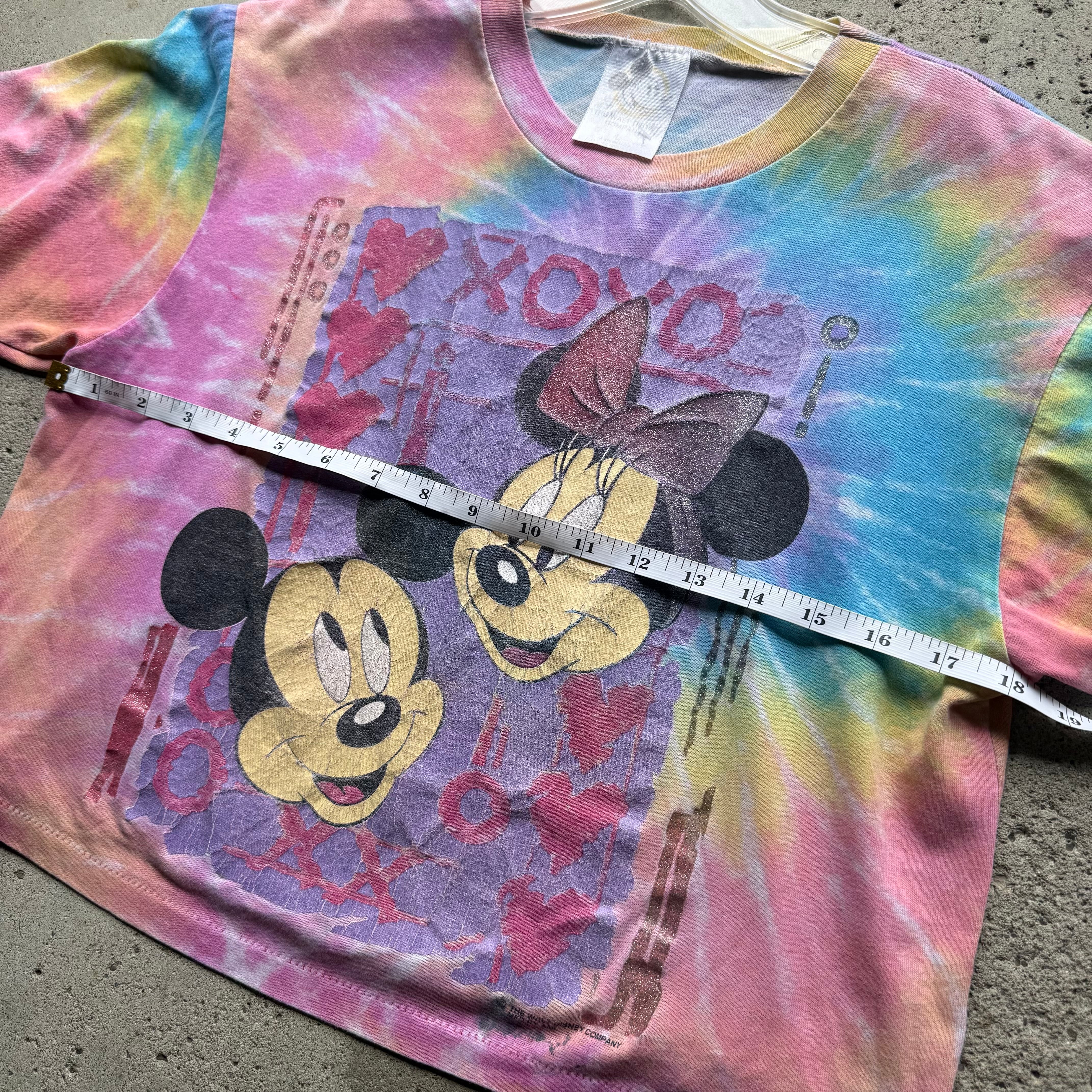 Vintage 90s Disney Size L Crop Top