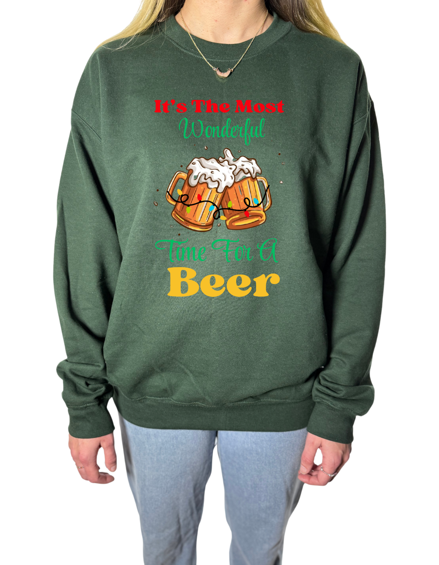 Wonderful Time For A Beer Gildan Tops