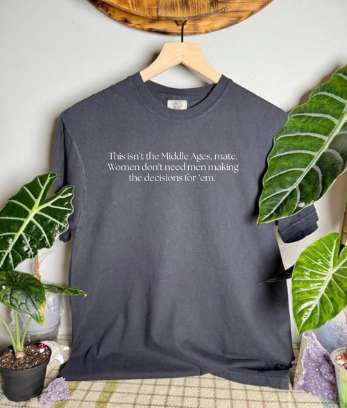 Officially Licensed L Ballew: Middle Ages Comfort Colors Tee