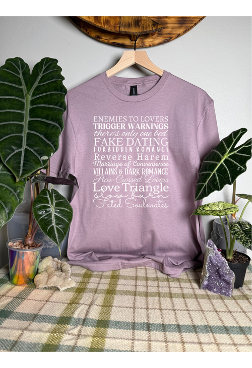 Bookish Tropes Gildan Tops