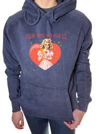 Anti Ice Vintage Wash Hoodie