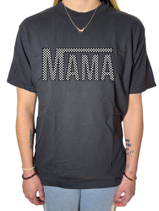 Mama Checkers Comfort Colors Tee