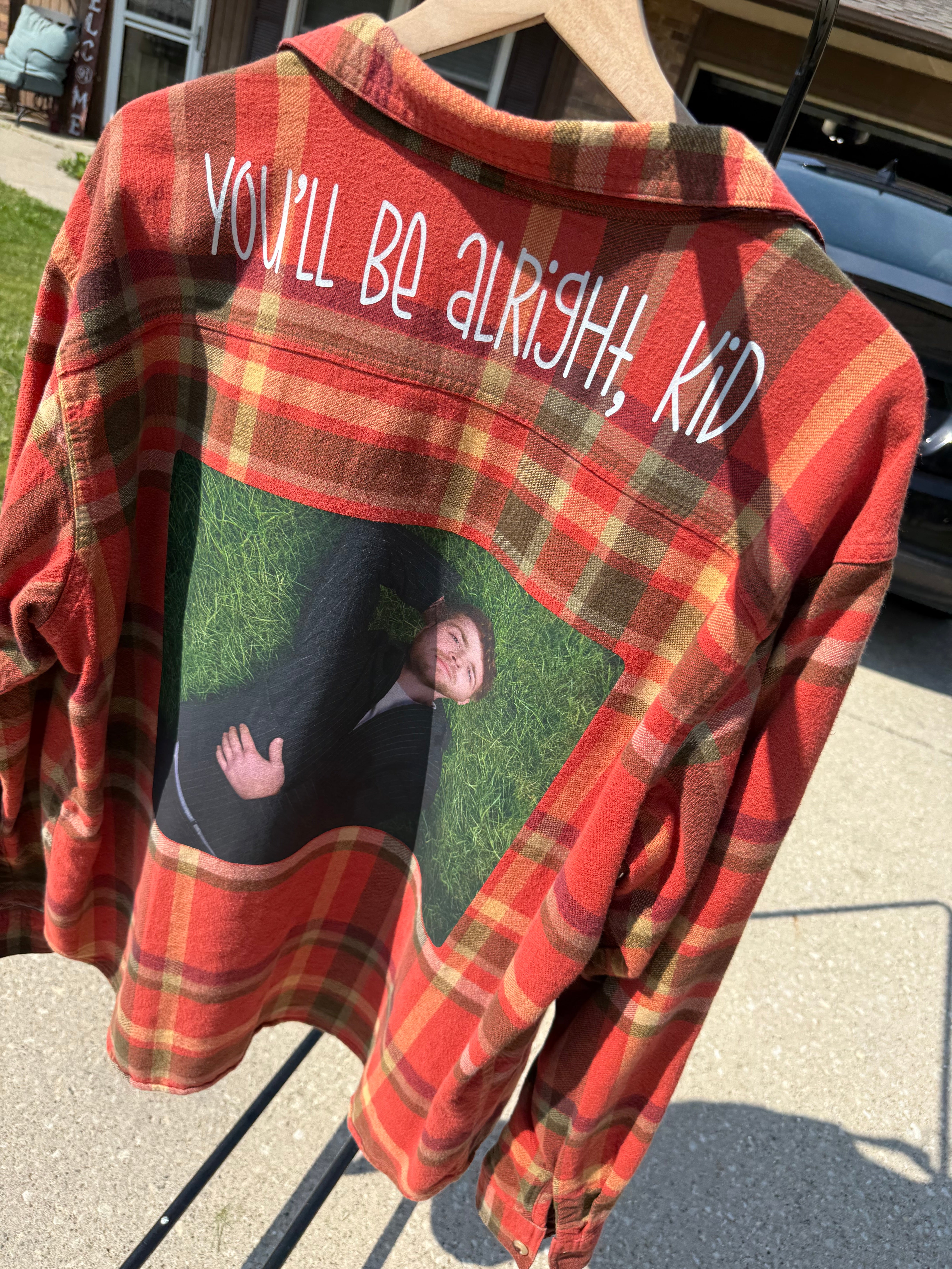 Alex Warren Upthrift Flannel Size XL
