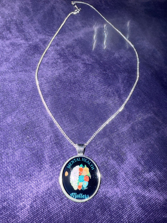 Sublimated Mental Health Matters Necklace