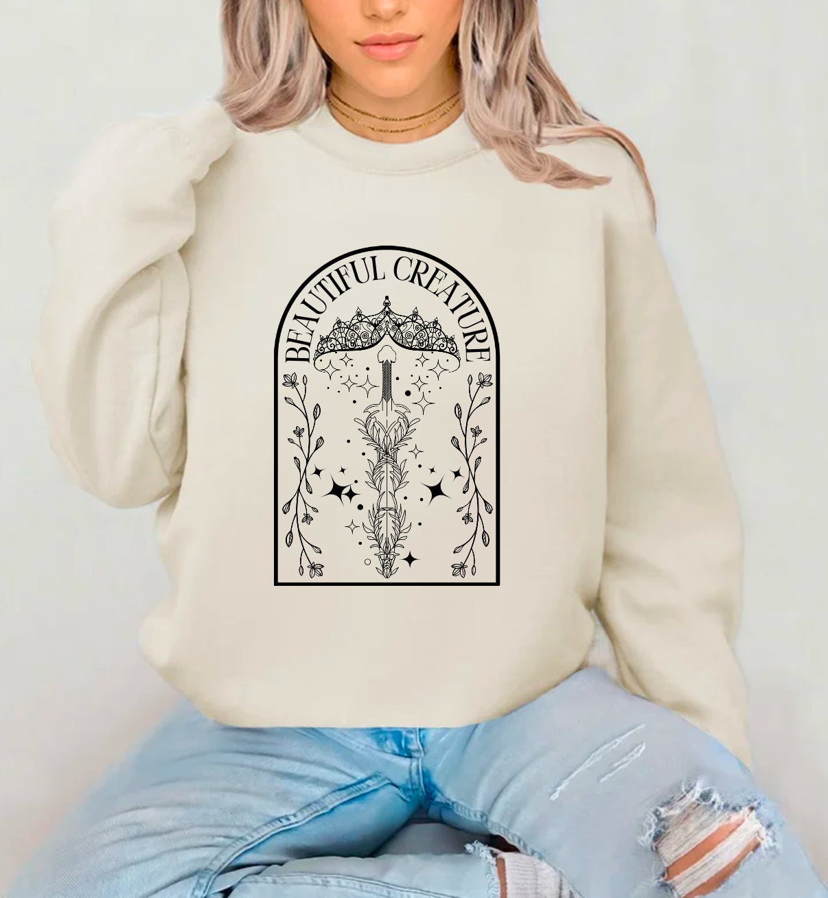 Officially Licensed Brea Lamb: Beautiful Creature Sublimation Gildan Tops