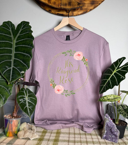 Officially Licensed L. Ballew: His Ringsend Rose Gildan Tops