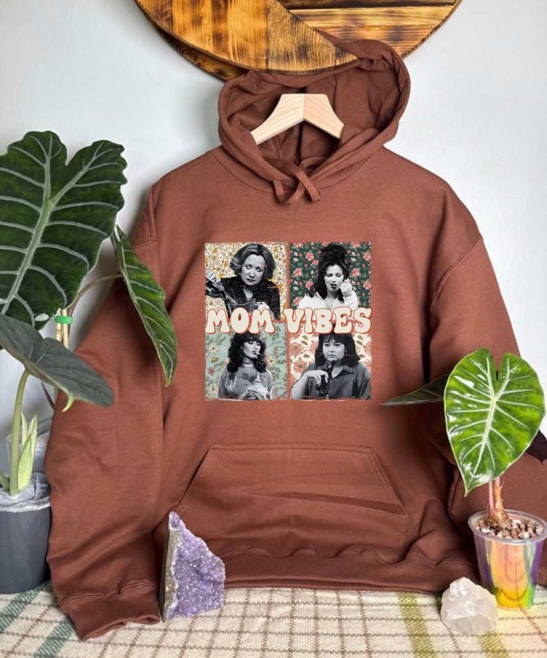 Mom Vibes Gildan Tops