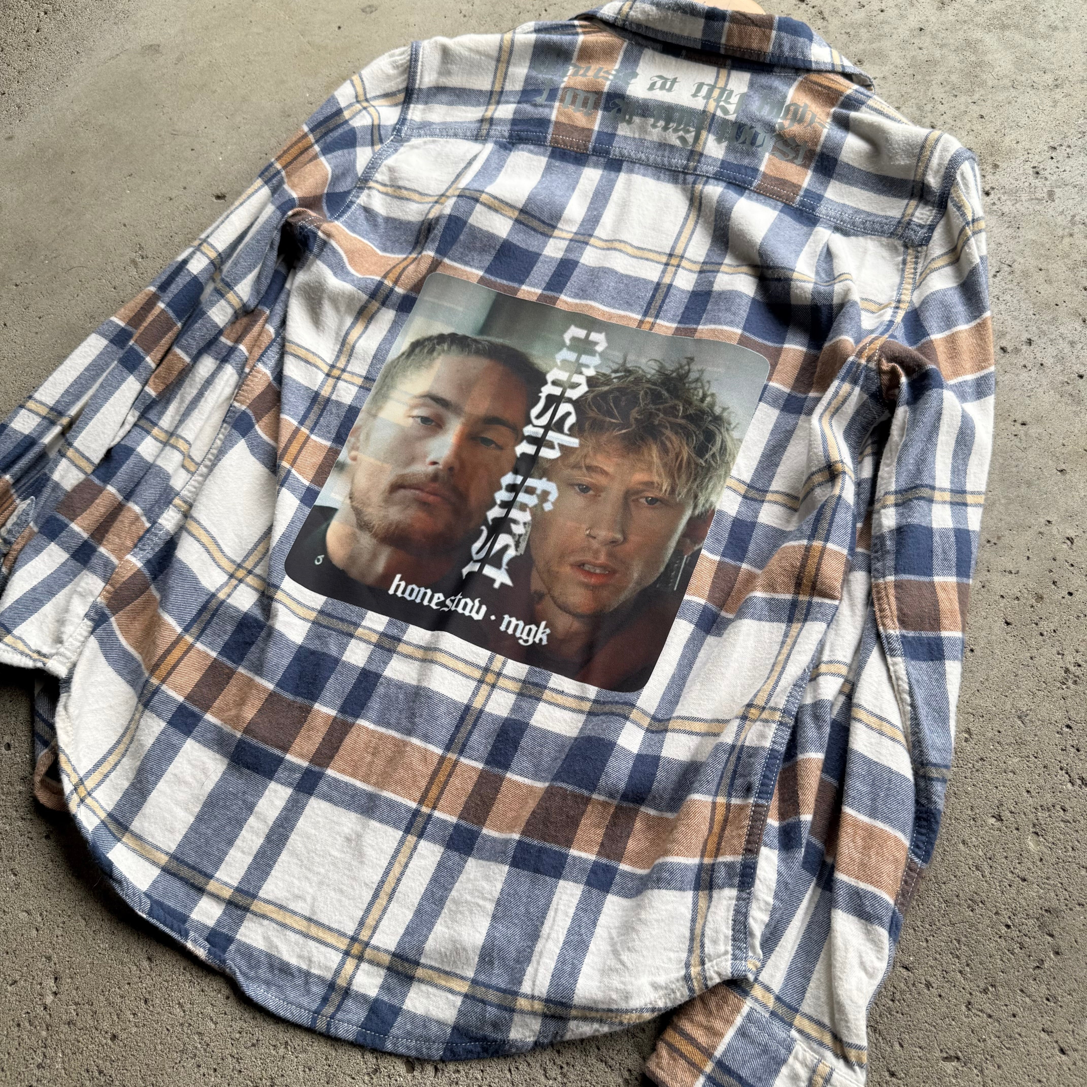 Honestav/MGK Crash First Upthrift Flannel Size S