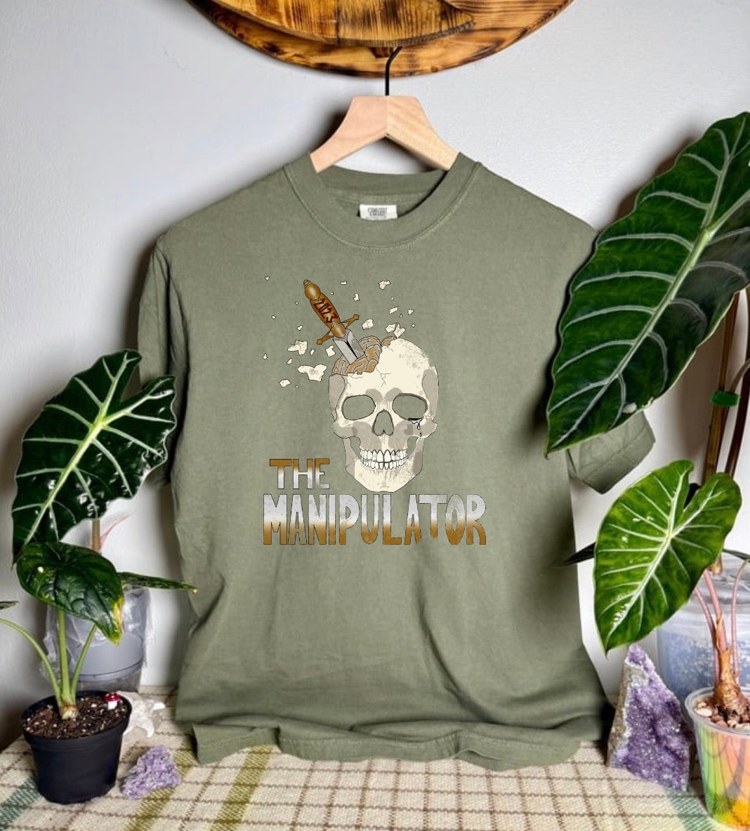 Officially Licensed Brea Lamb: The Manipulator World Tour Comfort Colors Band Tee