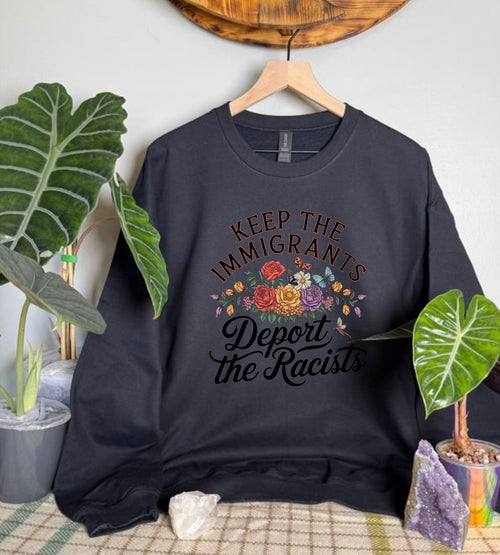 Deport The Racists Gildan Tops