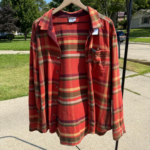 Alex Warren Upthrift Flannel Size XL