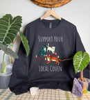 Support Your Local Coven Gildan Tops
