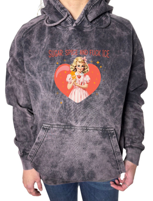 Anti Ice Vintage Wash Hoodie