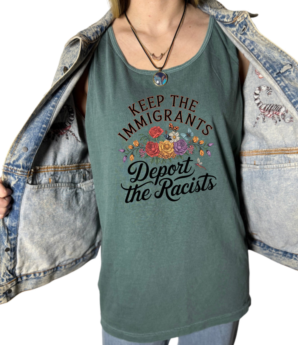Deport The Racists Tank