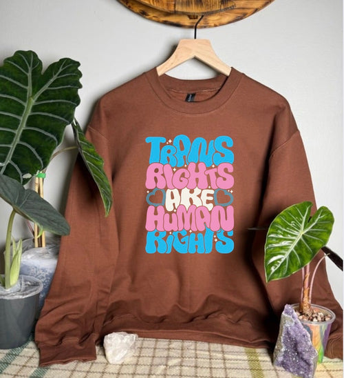Trans Rights Gildan Tops
