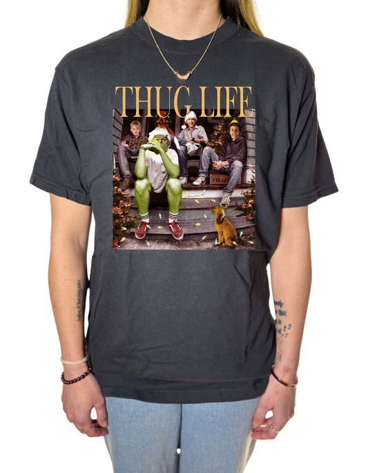 Thug Life Christmas Comfort Colors Tee