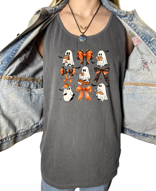 Ghosts and Books Tank