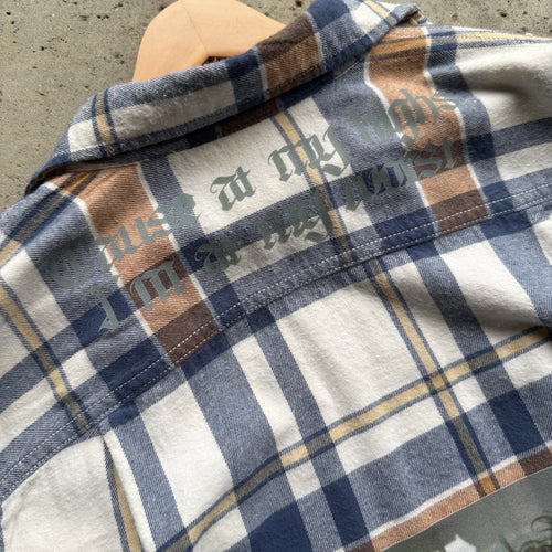 Honestav/MGK Crash First Upthrift Flannel Size S