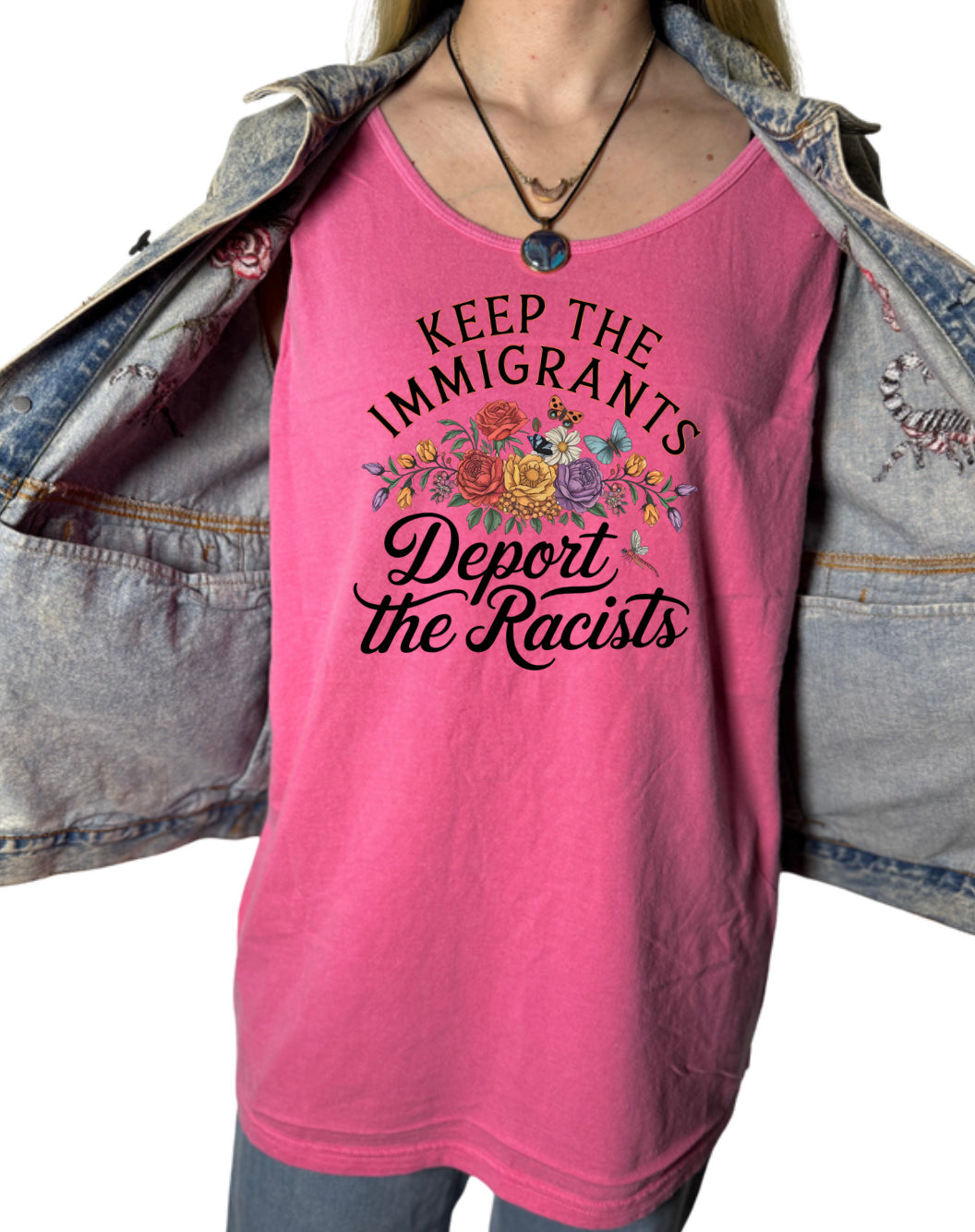 Deport The Racists Tank