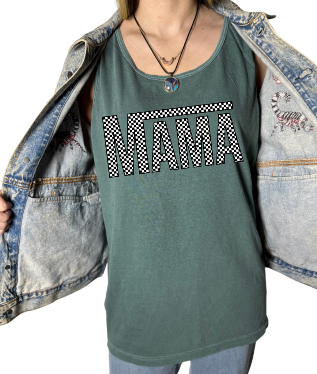 Mama Checkers Tank