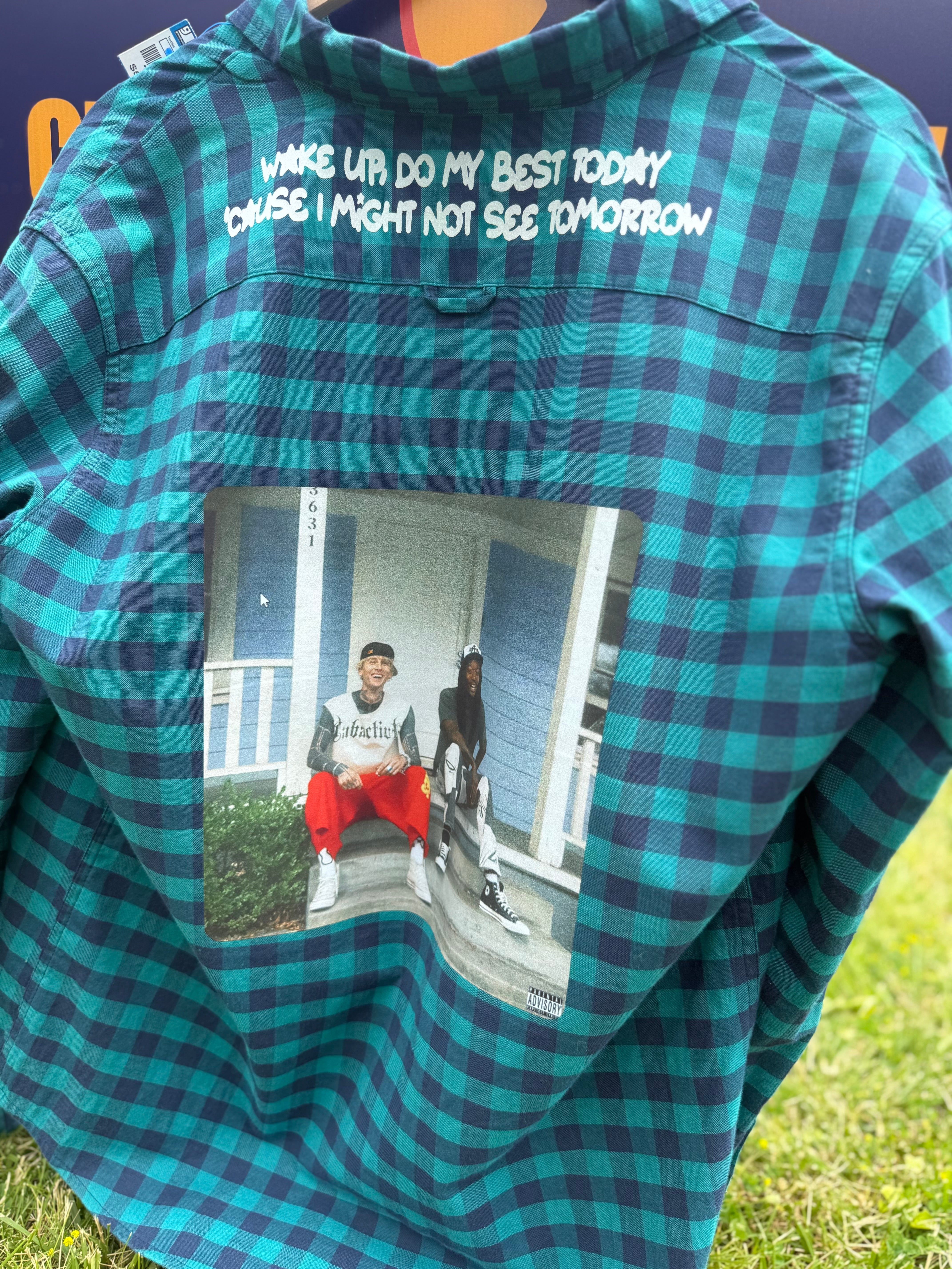 Upthrift MGK & Wiz Button Up Size M